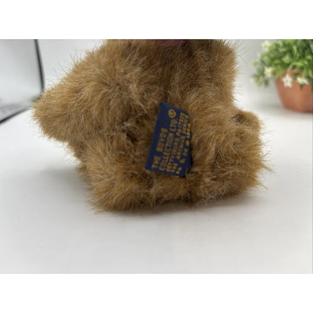 Vtg 1990 Boyd's Bear Yvette Dubeary Jointed Plush Stuffed Animal Toy w/ Hat 8
